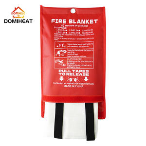 Couverture anti-feu en fibre de verre sans alcali homologuée CE EN1869, 1x1m, 280g, version légère pour camping-car - Product Image 4