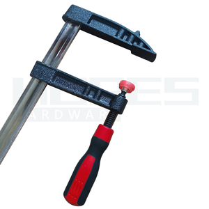 Abrazadera en <span class=keywords><strong>F</strong></span> Ajustable DIN5117 para Trabajos en Madera, Longitud 100-1200 mm (4-48 Pulgadas), Tipo Alemán, Herramientas de Carpintería de Alta Resistencia - Product Image 3
