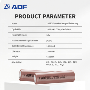 Best 18650 Battery Cell Inr Lithium Ion Batteries Rechargeable 3.7v Lithium Battery <strong>Tester</strong> 18650 - Product Image 3