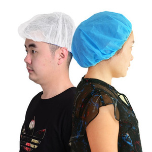 Gorro desechable unisex de tela no tejida <span class=keywords><strong>para</strong></span> <span class=keywords><strong>cocina</strong></span>, taller o fábrica, tipo chef, antipolvo y engrosado. - Product Image 1