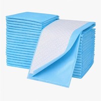Tapis d'entraînement pour animaux de compagnie super absorbants et économiques, jetables et anti-fuites, pour l'intérieur et les voyages