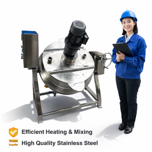 Industrial Jacketed <b>Kettle</b> Cooking <b>Kettle</b> Cooking Pot Cooking <b>Kettle</b> for Meat - Product Image 3