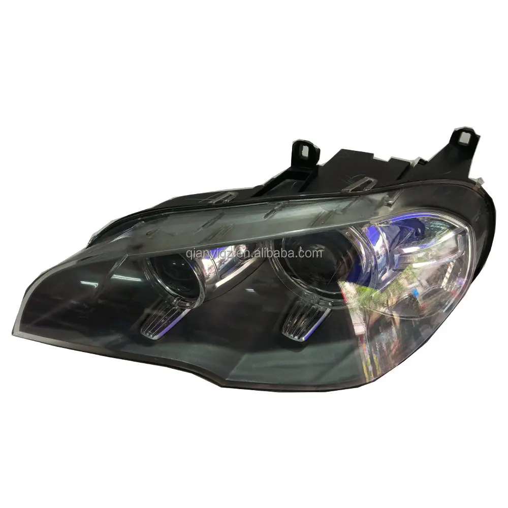 FOR Second-hand headlight components of the 2011 BMW X5 E70 xenon headlights Original by X6 E71 matrix high-definition projecto