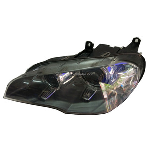 Faros delanteros LED para coche de 12V y 35W para <span class=keywords><strong>BMW</strong></span> <span class=keywords><strong>X5</strong></span> <span class=keywords><strong>E70</strong></span>/X6 E71 2012-2016 Xenon para Faro de proyecto de alta definición Matrix Original - Product Image 1