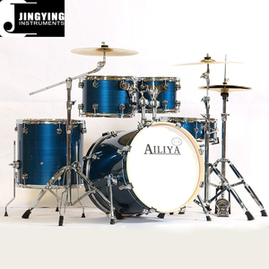 Juegos de batería de música Jingying 2024, precio al por mayor, carcasa de arce con chapa de PVC Premium, kits de batería de Jazz <span class=keywords><strong>para</strong></span> <span class=keywords><strong>niños</strong></span>/Principiantes/adultos - Product Image 5