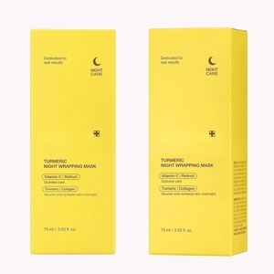 Nouveau Masque de Nuit Hydratant et Éclaircissant au Curcuma, Masque Peel-Off pour le Soin du Visage - Product Image 5