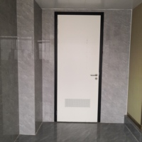 Portes et volets de ventilation étanches en acier inoxydable minimaliste avec acier pour bébés et enfants, à utiliser dans les toilettes, cuisines, hôpitaux, etc.