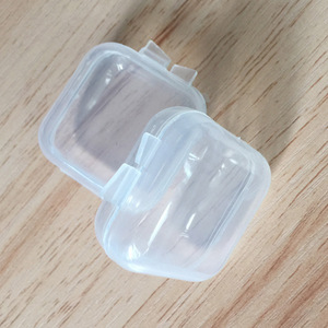 Transparent Square <b>Plastic</b> Storage Box 5ml Foldable Jewelry Organizer For Earplugs Fish <b>Hooks</b> Medicine Empty Container - Product Image 2
