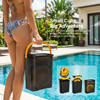 Ventilateur de camping rechargeable pour extérieur avec brumisateur, batterie 20000 mAh, réservoir d'eau 15 L, ventilateur de bureau oscillant 5 vitesses avec LED et télécommande
