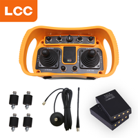 Personalización LCC UHF impermeable inalámbrico automático hidráulico jaula aérea Control remoto
