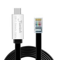 USB C Console Câble 6ft USB Type C à RJ45 Routeur câble de Console pour H3C, NETGEAR, L'ubiquité, LINKSYS, d-link