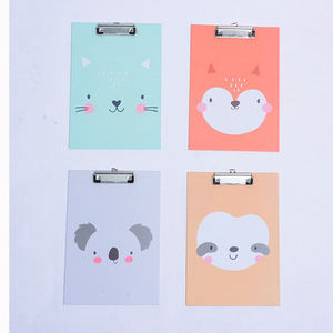 Writing Tablet Signature <b>Ring</b> <b>Binder</b> Paper Custom Storage File Board Thickened Portable Folder Customized Colors Transparent - Product Image 2