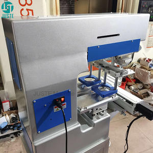 Machine <span class=keywords><strong>de</strong></span> tampographie 2 couleurs entièrement électrique 200X200 150*300 MM Surface Pad Printer With Supplies Materials Spare Controller - Product Image 3
