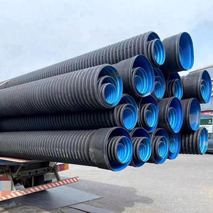 Tuyau de drainage flexible ondulé en PE noir résistant à la pression (HDPE) - Product Image 6