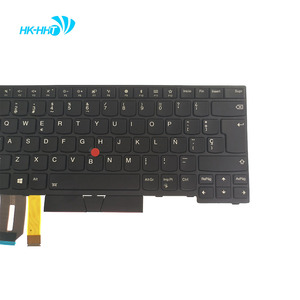 Clavier rétroéclairé espagnol HK-HHT SP pour Lenovo <span class=keywords><strong>ThinkPad</strong></span> E480 E485 E490 <span class=keywords><strong>E495</strong></span> L380 L390 - Product Image 5