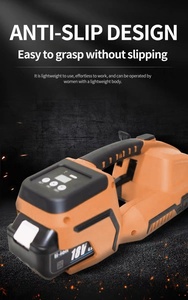 2025 mới tốc độ cao 2300n điện hiển thị kỹ thuật số vành đai nhựa máy đóng đai với bao bì giấy - Product Image 3