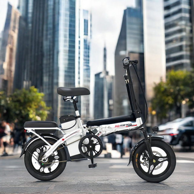 Defeima Factory Sells 500 W Small Fast Folding Electric Bike 48V 80km Adult 14-inch Electric City Folding Bike