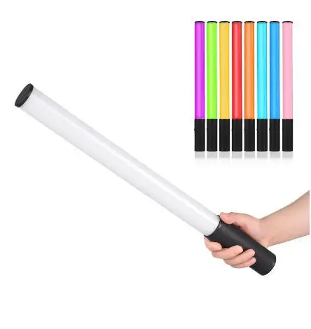 Best Price RGB Handheld LED Video Light Wand Stick Photography Light Built-in Rechargable Battery