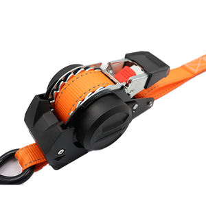 Correias retráteis resistentes da catraca 1 "X 10 '1650lbs-Auto-Lock para o reboque/motocicleta do barco - Product Image 4