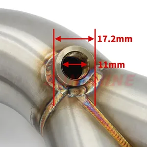 Nouveaux embouts d'échappement de moto en acier inoxydable, systèmes complets de motocross, tubes de raccordement, <span class=keywords><strong>silencieux</strong></span> <span class=keywords><strong>MT09</strong></span> MT 09 Tracer 2020-2023 - Product Image 3
