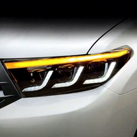 Pour Toyota Highlander : Ensemble de phares LED 12-14, projecteur modifié, DRL, clignotant séquentiel, phare à démarrage bleu, Plug & Play