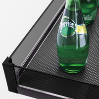 Super Organisateur Coulissant pour Meubles de Cuisine : Panier en Fil Métallique, Unité de Rangement pour Armoires en Verre, Tiroir Coulissant Complet, Ligne Plate Universelle, Coin Magique