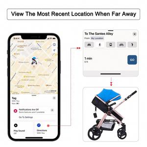 Traceur GPS intelligent anti-perte pour animaux de compagnie, clés, portefeuilles, sacs et valises - Bluetooth, compatible avec la fonction Localiser de l'iPhone, étanche IP65, protection de la vie privée - Product Image 6