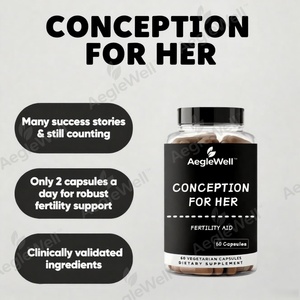 एगलेवेल महिलाओं की प्रजनन क्षमता पूरक विटामिन हार्मोनल संतुलन को बढ़ावा देते हैं - Product Image 3