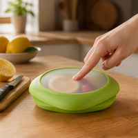Anti-oxidatie, milieuvriendelijke PP fruit- en groente bewaardoos met klikdeksel voor keuken en feestjes