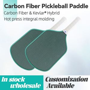Raquette de pickleball thermoformée hybride carbone-kevlar T700 avec noyau en nid d'abeille PP, approuvée USAPA, vente en gros directe d'usine - Product Image 6