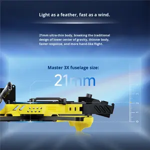Speedybee กรอบโดรนแข่งขัน FPV Master3X กรอบ Quadcopter ความแข็งแรงสูงสำหรับนักบินมืออาชีพ - Product Image 2