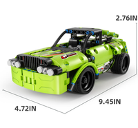 Voiture de sport RC 2 en 1, blocs de construction transformables, voiture de course télécommandée, briques techniques DIY, jouet éducatif STEM