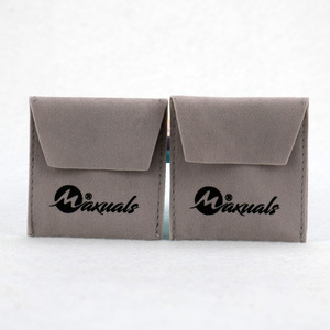 Bolsas de Joyería de Lujo en Microfibra de Gamuza, Bolsas de Regalo con Logotipo Personalizado, Embalaje de Exhibición de Joyería de Terciopelo - Product Image 5