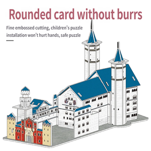 Rompecabezas Educativo 3D para Niños, Modelo de Papel Estéreo, Bloques de Construcción, Modelo Creativo, Juguete de Ensamblaje de Papel 3D para Niños, Regalo - Product Image 5