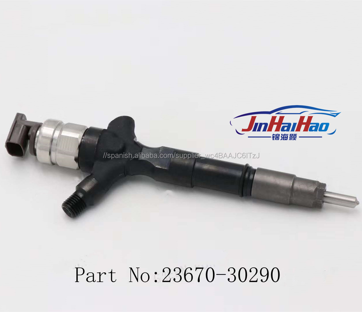 Carril común inyector de combustible 095000-7760 095000-7761 para Toyota 2KD