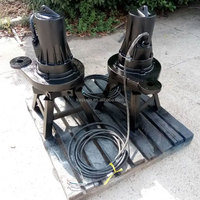 Pompe centrifuge submersible QXB4.0 en acier inoxydable pour l'aération de l'aquaculture et des réservoirs d'évacuation des eaux usées, haute efficacité