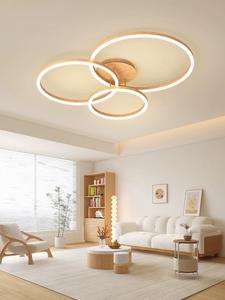 โคมไฟหลักห้องนั่งเล่น 2026 โคมไฟวงแหวนใหม่ สไตล์โมเดิร์นเรียบง่าย โคมไฟเพดานห้องนอน ชุดไฟสำหรับบ้านทั้งหลัง - Product Image 3