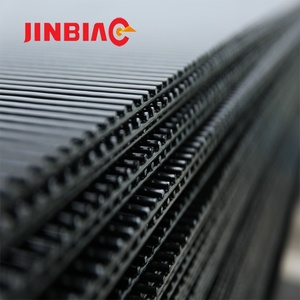 รั้วตาข่ายลวดเชื่อมเคลือบไวนิลสีเขียวสำหรับตกแต่งรั้วรักษาความปลอดภัย358ป้องกันการปีน - Product Image 5