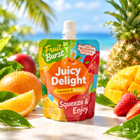 Sachets Doypack de qualité alimentaire avec bec verseur, anti-fuite, personnalisables, résistants à la chaleur pour aliments pour bébés et boissons