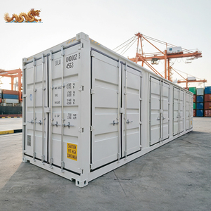 Conteneur maritime High Cube 40 pieds (40HC) à ouverture latérale, multi-portes (<span class=keywords><strong>2</strong></span>, 3 ou 4 portes) - Product Image 1