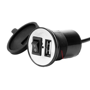 Chargeur de téléphone portable pour moto électrique, 12V, 1 Port USB, matériau ABS, accessoire de charge pour moto et Scooter - Product Image 4