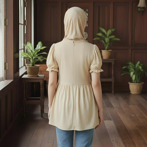 ชุดบอรองบาจูคูรุง โมเดิร์น ลายดอกไม้ เรียบหรู ระบายอากาศดี ปักลาย ไม่ต้องรีด สำหรับงานรอมฎอน 2025 มีสินค้าพร้อมส่ง ราคาโรงงาน แฟชั่นมาเลเซีย - Product Image 1