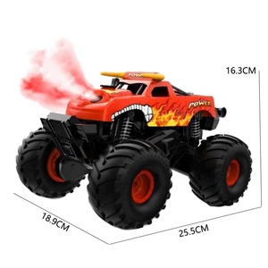 Jacko Toys Nuevo Festival Comercial 2.4G Crazy Cow Vehículo Anfibio Todoterreno con Rociador y Ruedas Altas, Coche de Control Remoto para Niños - Product Image 2