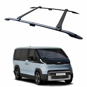 Rieles de Techo de Aluminio Kia PV5 y Sistema de Portaequipajes Negro Plateado, Accesorio para Coche, Portaequipajes de Ajuste Personalizado - Product Image 1