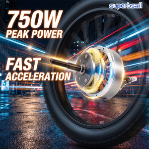 电动自行车 Engwe M20 电机 750W 发动机 20 英寸电机 适用于胖胎自行车替换零件 - Product Image 3