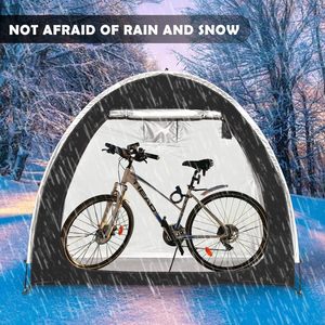 Tente de rangement pliable et imperméable pour vélo, <span class=keywords><strong>abri</strong></span> portable pour vélo d'extérieur, anti-UV, anti-pluie, anti-poussière, garage pour vélo, <span class=keywords><strong>abri</strong></span> pour cour, balcon - Product Image 4