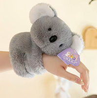 Nouvelle production : Bracelet en peluche animaux de dessin animé, jouet panda créatif, décoration de bracelet pour enfants, cadeau