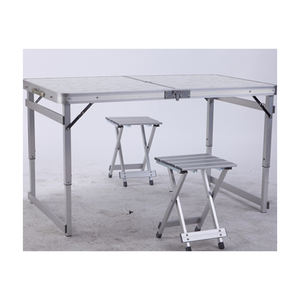 <span class=keywords><strong>Valise</strong></span> portable 4 places <span class=keywords><strong>pliable</strong></span> <span class=keywords><strong>camping</strong></span> en plein air <span class=keywords><strong>table</strong></span> de pique-nique pliante avec trou de parapluie <span class=keywords><strong>table</strong></span> à manger et ensemble de chaises - Product Image 1