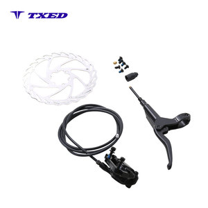 Frein à disque hydraulique arrière pour vélo de montagne, étrier en aluminium, rotor en acier de 160 mm, côté droit, durable et facile à installer - Product Image 3