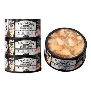Comida Húmeda Feast in Jelly para Gatos, Fórmula <span class=keywords><strong>de</strong></span> Pollo y Atún, Alta <span class=keywords><strong>en</strong></span> Proteínas, Sin OMG, Orgánica, Multivitaminas y Posbióticos, 85g - Product Image 6